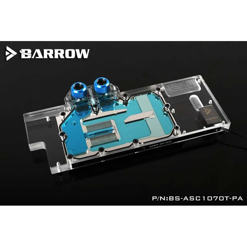 Водоблок TCBarrow GPU (для ASUS CERBERUS 1070TI/1060) Aurora BS ASC1070T PA|Кулеры и системы охлаждения