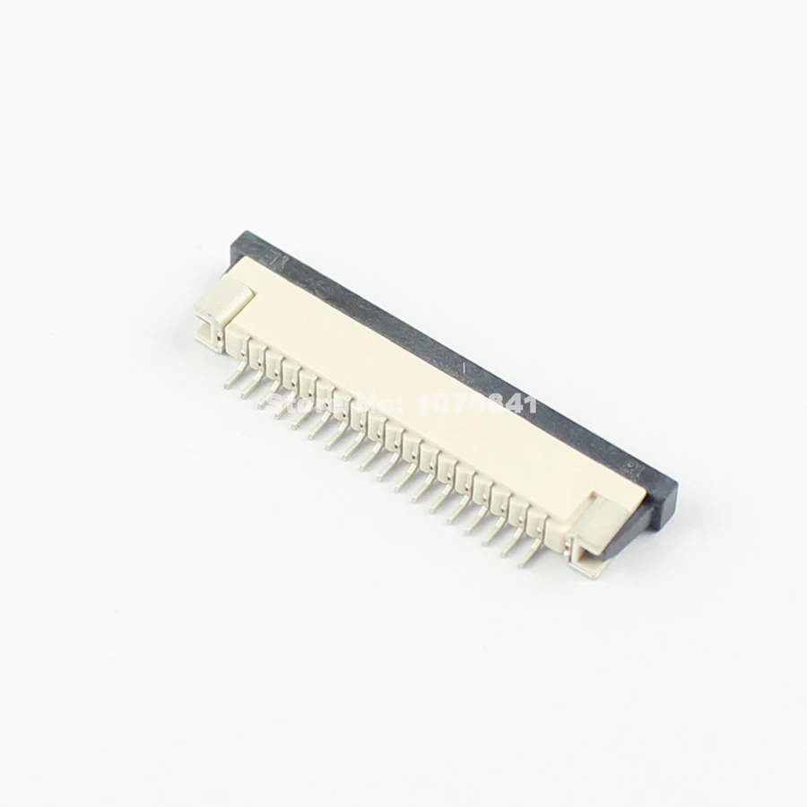 10 шт. FPC FFC 1 мм Шаг 18 Pin Плоский соединитель для выдвижного ящика|contact connector|contact pinst
