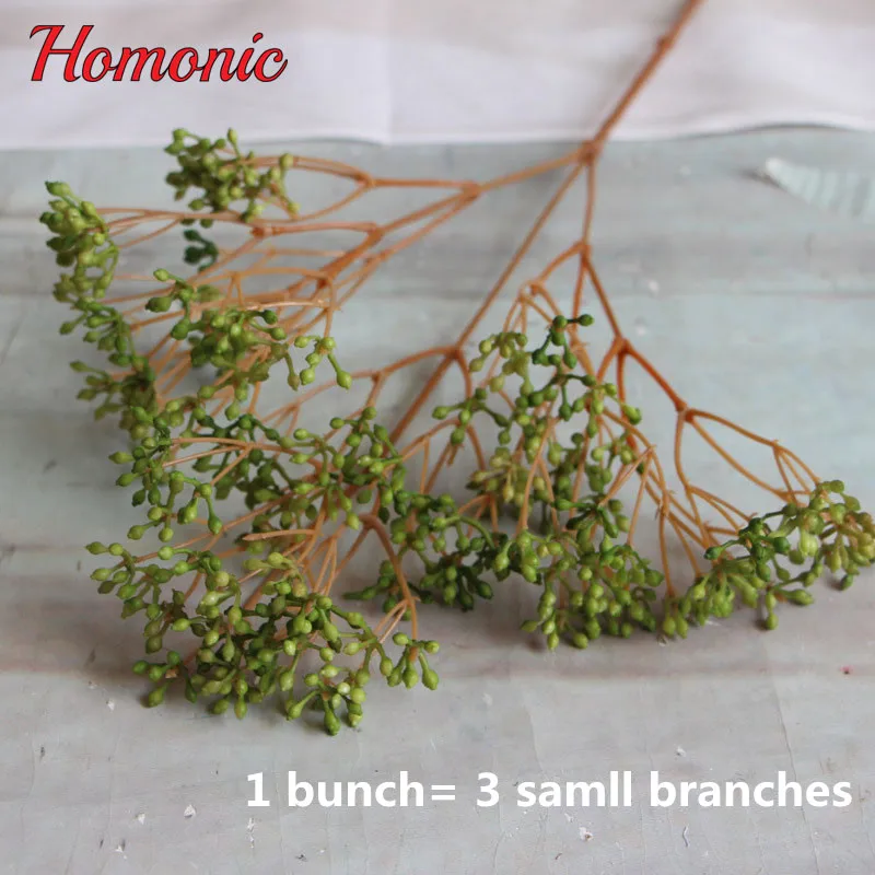 1 шт. искусственные цветы детское дыхание Gypsophila flores вечерние домашние свадебные