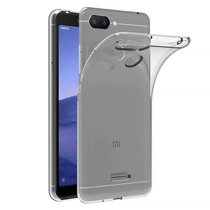 Мягкий прозрачный ТПУ силиконовый чехол для Xiaomi Redmi 6 задняя крышка 6A S2 4 5A Note 5 Pro 4A