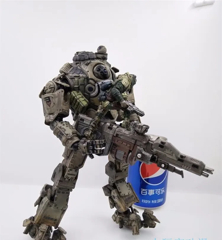 Играть искусство Titanfall рисунок Titanfall Atlas рисунок PA 27 см ПВХ фигурка игрушки играть Кай Titanfall рисунок
