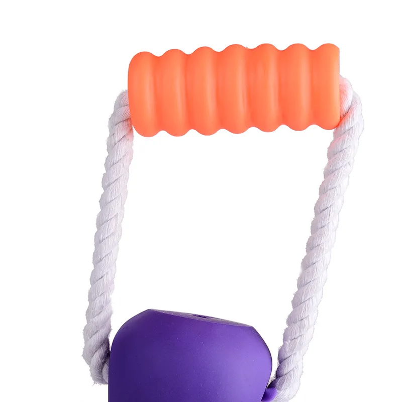 3 цвета игрушки для домашних животных осьминог хлопковая веревка с пищалкой