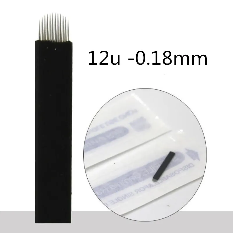 

Иглы для микроблейдинг Tebori, 0,18 мм, 15 дюймов