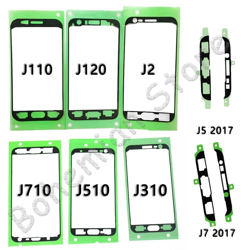 Клейкие наклейки на переднюю раму для Samsung Galaxy J1 J110 J120 J2 J3 J310 J320 J330 J5 J7 Prime|Наклейки