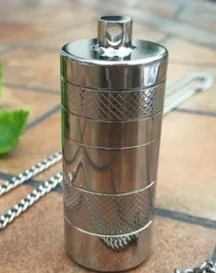 Титановый сплав Pill Box нескользящий герметичный водостойкий Чехол Poket инструменты для наружного кемпинга походные дорожные наборы - Цвет: 1