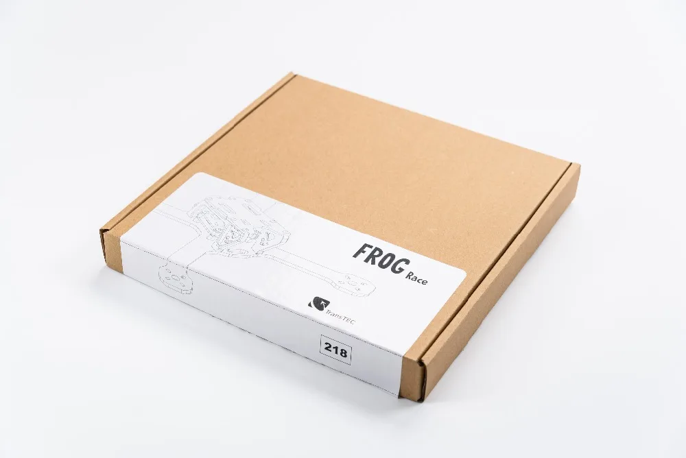 FPV гоночный Дрон лягушка 218 углеродное волокно Квадрокоптер Рамка комплект 4 мм