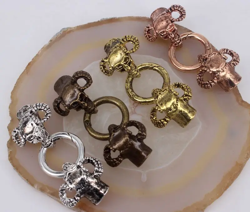 Пружинные застежки для замков с черепами пружинные изготовления кожаного