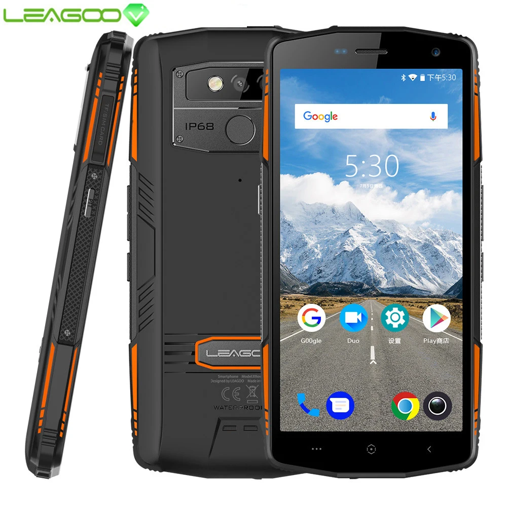 LEAGOO XRover смартфон IP68 NFC Face Unlock 5 72 &quotIPS Octa Core 6 ГБ 128 Гб 13 МП Двойная камера Быстрая