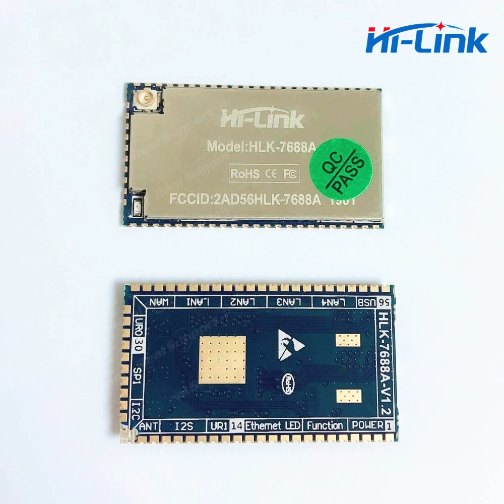 Бесплатная доставка HLK 7688A MT7688AN UART в Ethernet Поддержка Linux OpenWrt модуль wifi