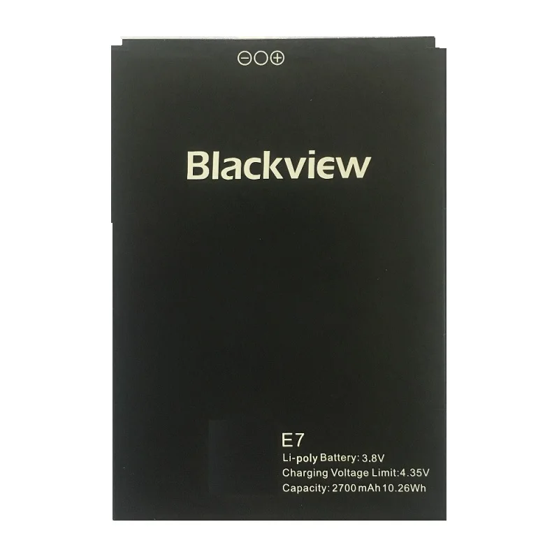 Запасной литий ионный аккумулятор для Blackview E7 E7S 2700 мАч|Аккумуляторы мобильных
