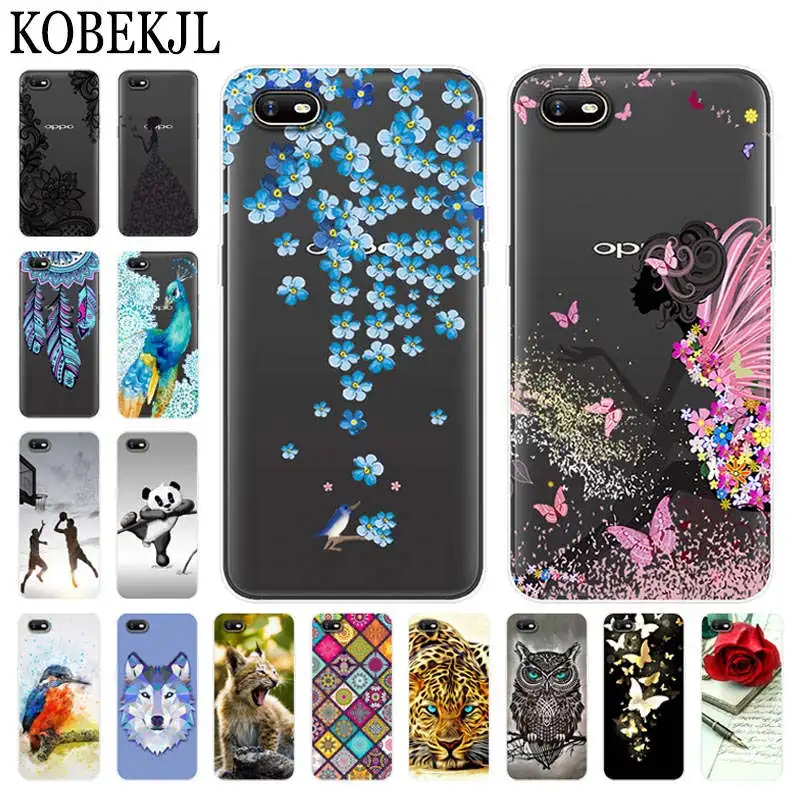 Чехол Oppo A1k CPH1923 чехол 6 1 мультяшный силиконовый из ТПУ задняя крышка для A 1K OPPOA1K