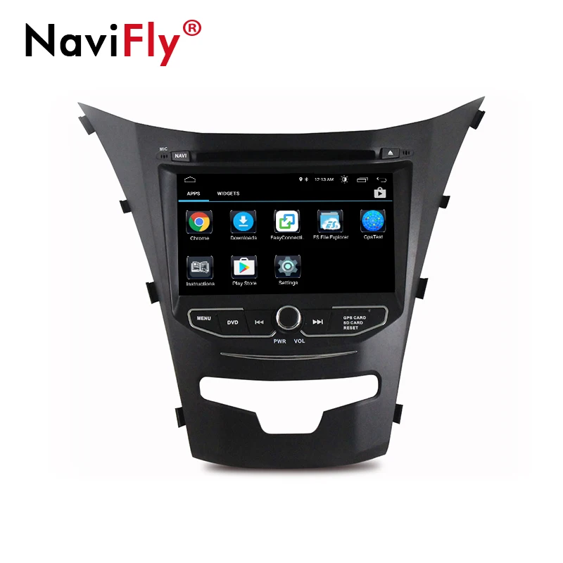 Новинка! Android 8 1 Автомобильная dvd навигационная система для SsangYong Korando Actyon 2014 2015