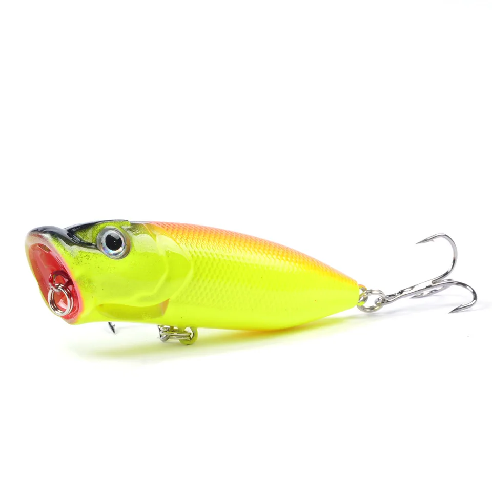 2 шт. рыболовная приманка высокого качества Topwater Popper bait Bass Crankbait воблеры