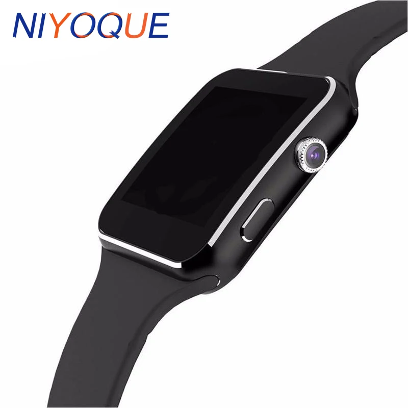 Умные часы NIYOQUE X6 для мужчин Android телефон 1 54 дюйма HD OGS браслет на запястье с