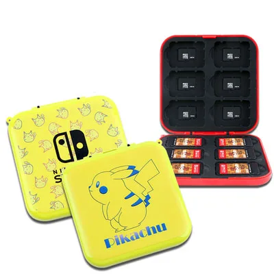 Противоударный чехол для игровых карт kingd Switch NS Switch, ультра-светильник, коробка для хранения карт для nintendo Switch, аксессуары для хранения игр - Цвет: Yellow