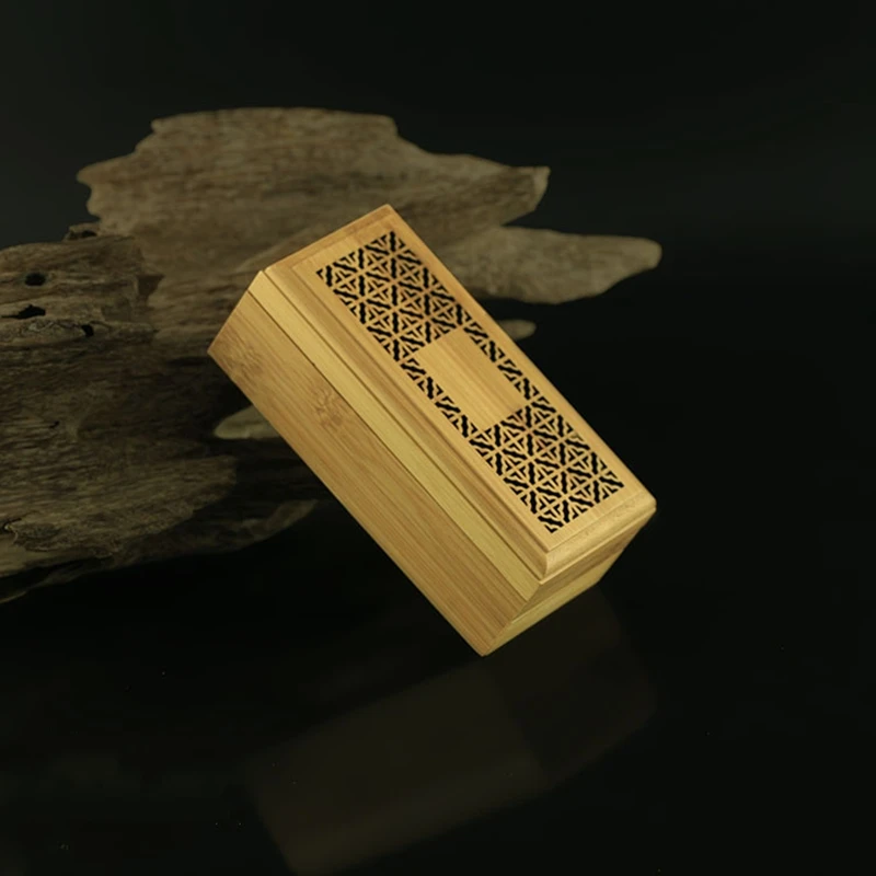Курильница из бамбука ручной работы для гостиной|stick incense holder|incense holderwood censer |