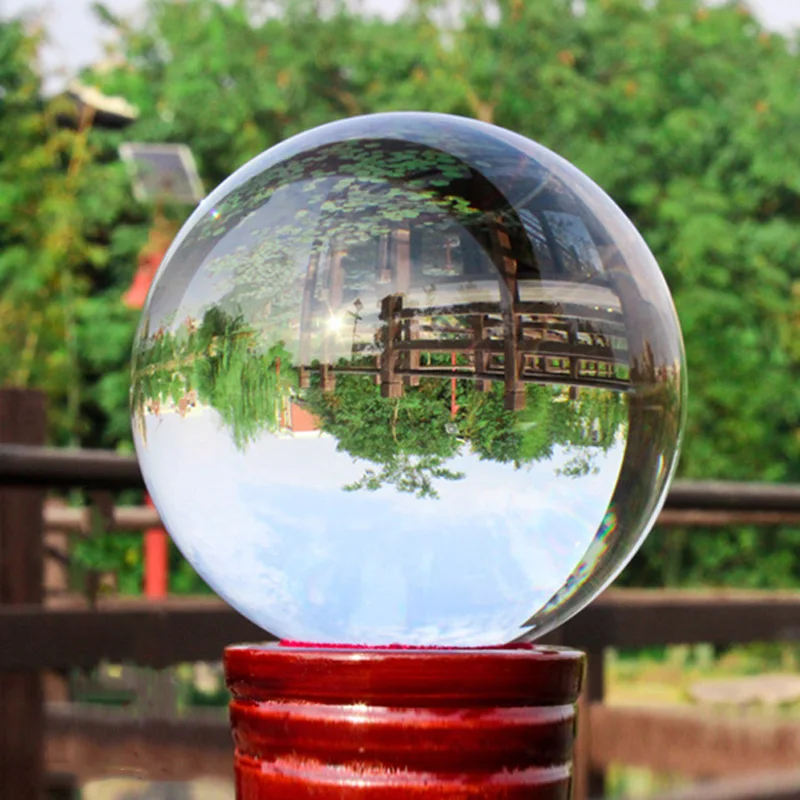 Прозрачный акриловый хрустальный шар 100 мм волшебные трюки для жонглирования с