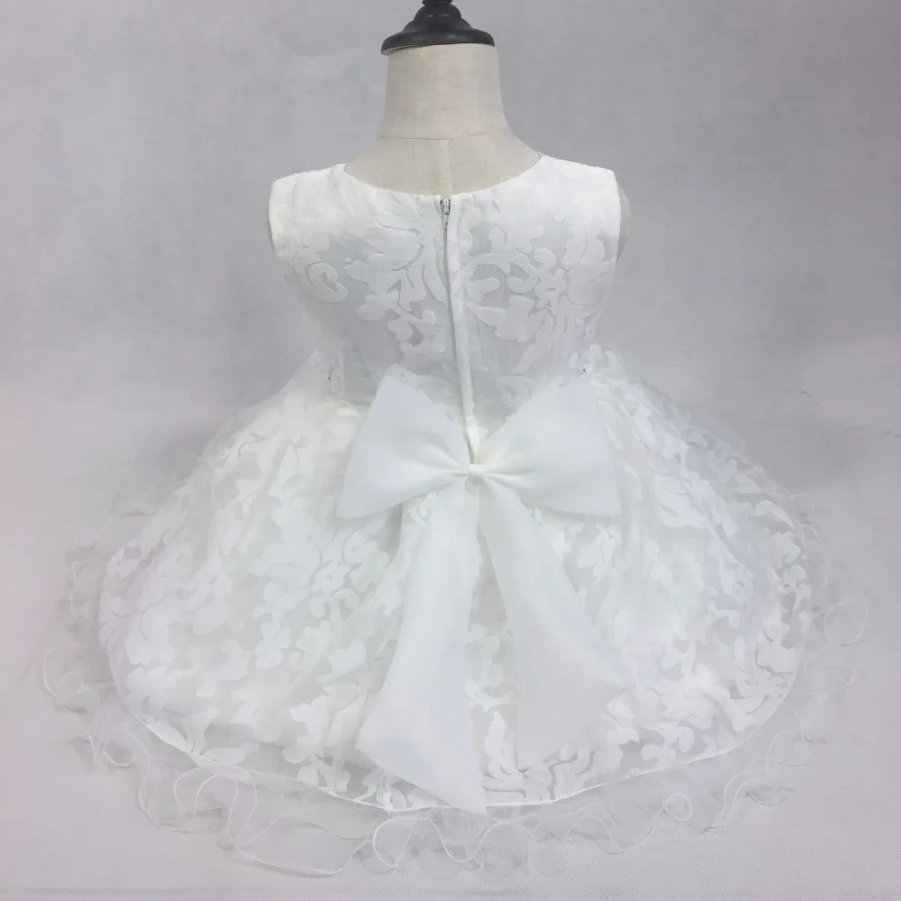 Glizt New Sweet Diamond Flower Girl Dress White Tulle Party Pageant for Little Girls Prom Wedding 1 Year Birthday Dresses | Детская