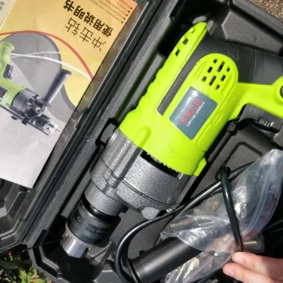 Ударная дрель для стен древесина сверлильный станок многофункциональная мини