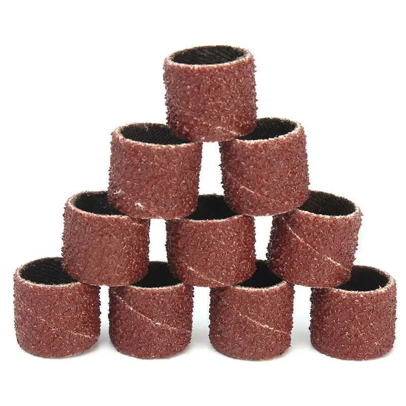 Абразивные Спиральные Насадки 100 дюйма зернистость 60 # 1/2 шт.|sanding sleeves|sanding drum