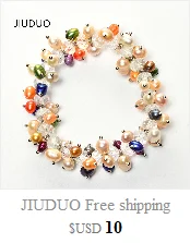 JIUDUO янтарные 925 Серебряные модные серьги для украшения растений идентификационный дизайн Прямая поставка с фабрики специальная упаковка
