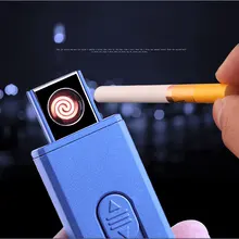 205 креативная пластиковая Длинная тонкая USB перезаряжаемая