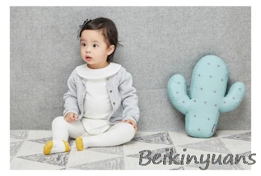 Детские яркие разноцветные колготки хлопок двойной иглы вертикальные ребенка детские леггинсы золото и серебро нанизывая колготки