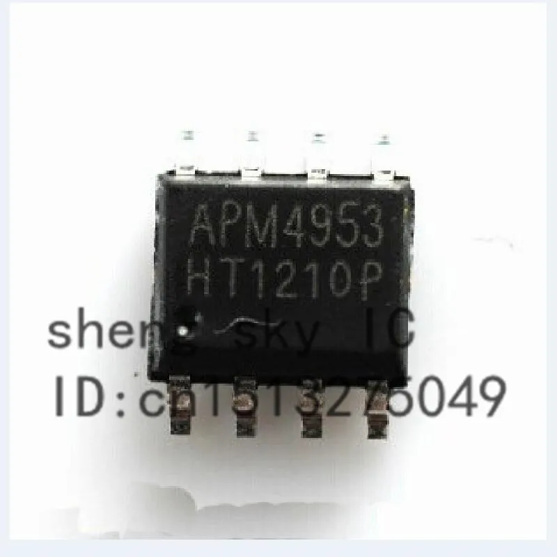 Бесплатная доставка 100 шт. APM4953 4953 SOP8 SMD двойной P-канальный режим улучшения MOSFET IC |