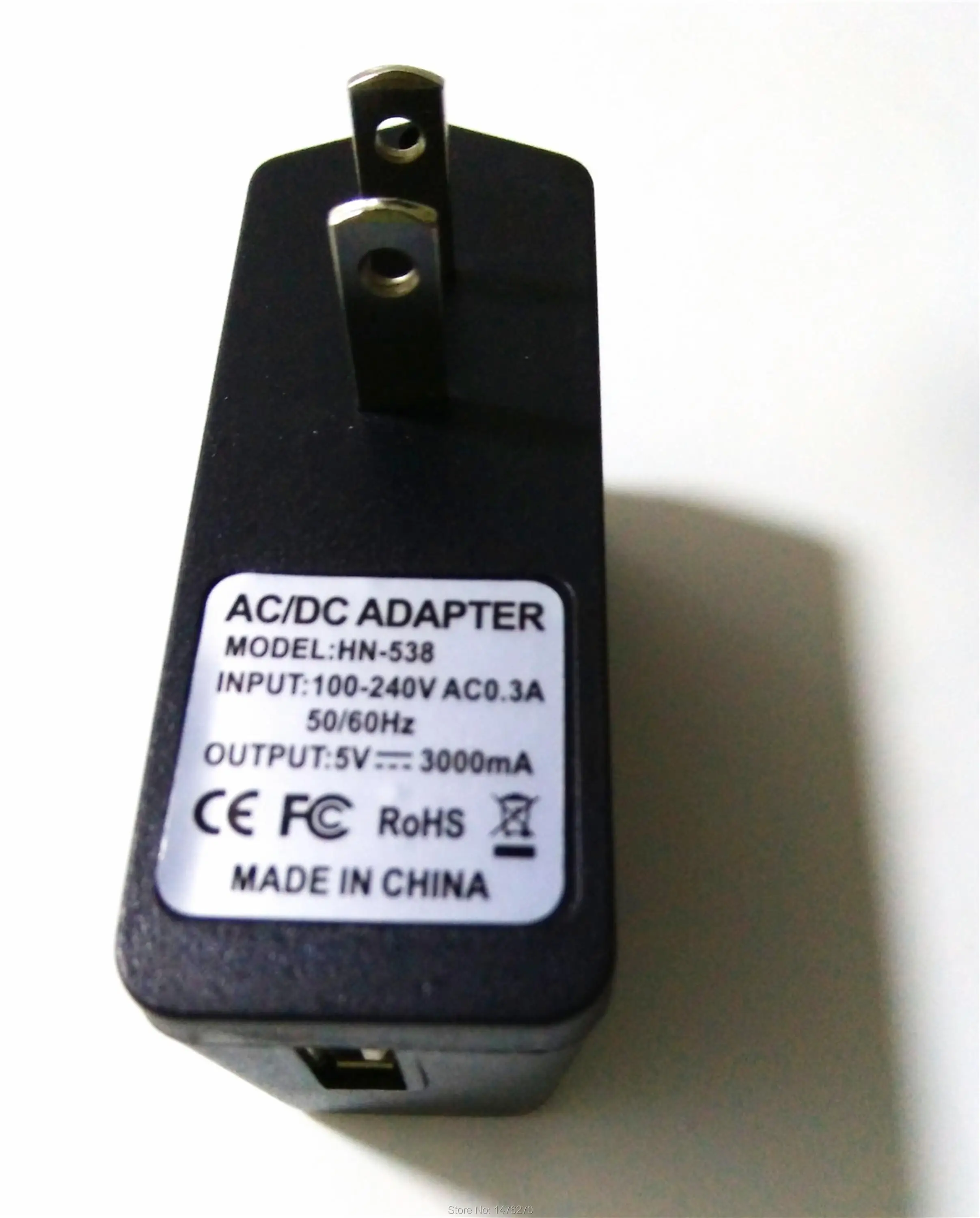 Настенное зарядное устройство 5 В 3 А 15 Вт быстрая зарядка USB для кабеля