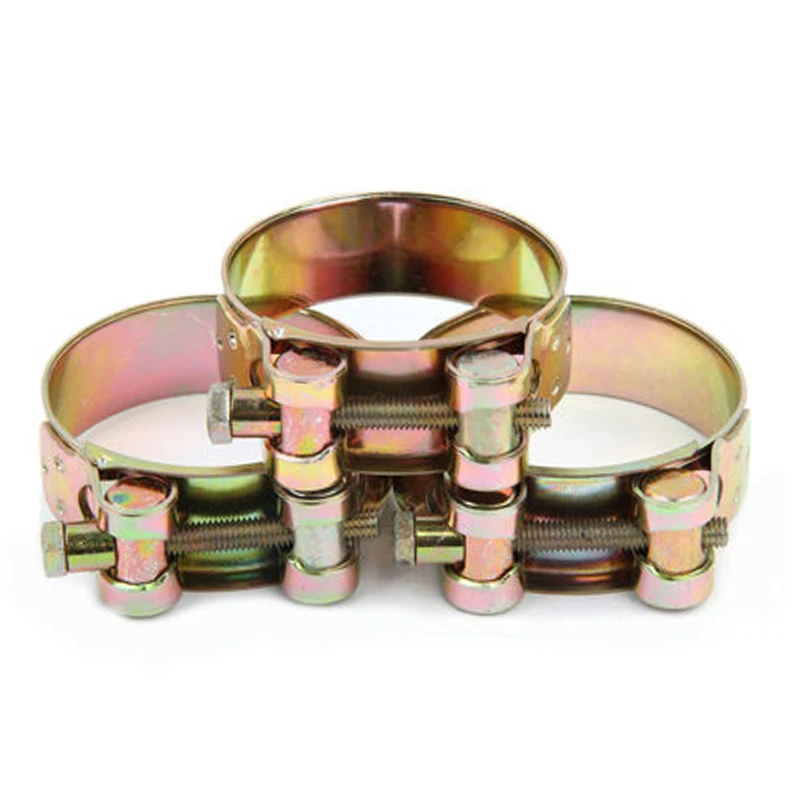 2 шт гальванизация укрепить шланг зажим круговой трубы воздуха воды трубки