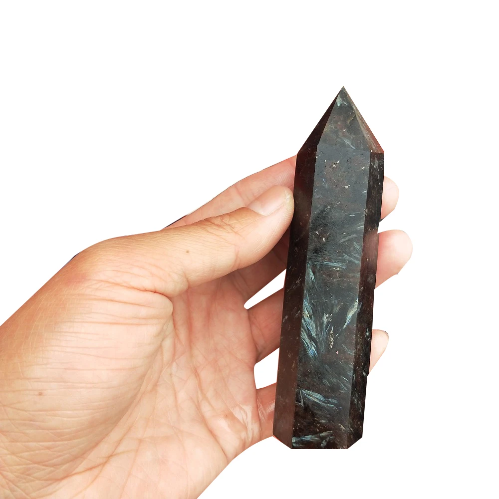 Природный кристалл фейерверк камень обелиск лечебные палочки домашние