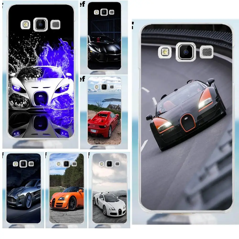 Suef Bugatti Veyron Автомобили ТПУ чехол для телефона Galaxy Alpha Core Prime Note 2 3 4 5 S3 S4 S5 S6 S7 S8 mini edge