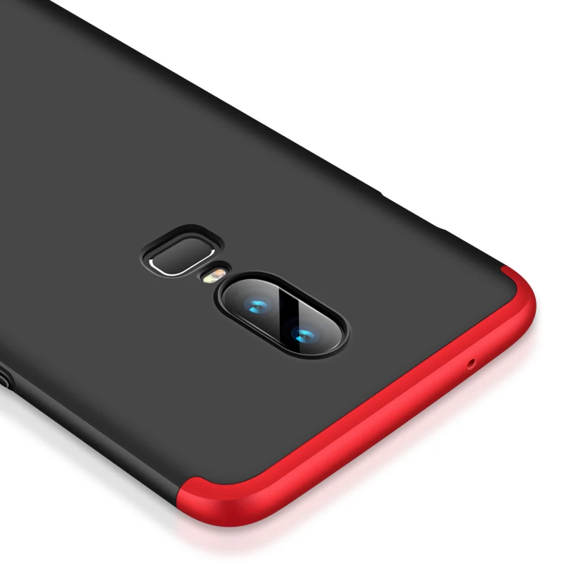 Vpower чехол oneplus 6 т Полная защита 360 анти-стук 3 в 1 для one plus Жесткий Тонкий |