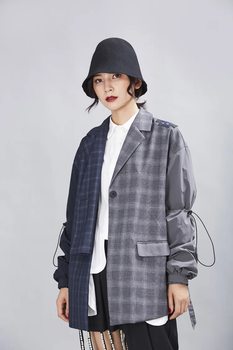 

Casaco Feminino Solid Full Turn-down Collar Long Trench Coat For Women Trench Coat Promotion 2021 New Suit Female