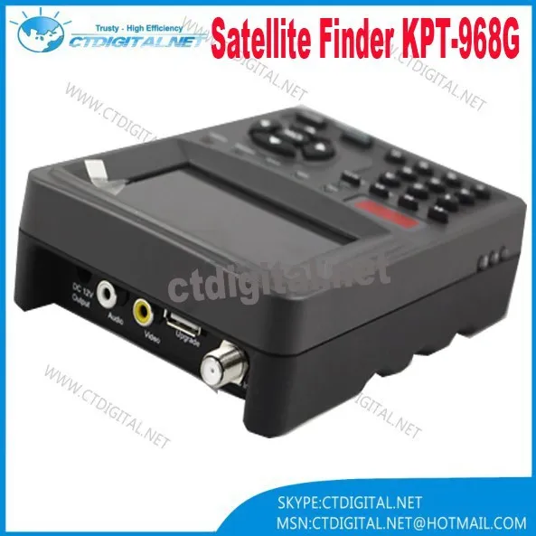 Ручной спутниковый искатель DVBS MPEG2 3 5 дюйма TFT 968 г|satellite finder china|finder waterfinder satellite |