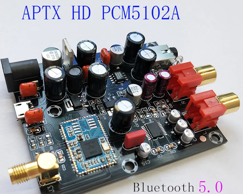Новый CSR8675 bluetooth приемник APTX декодер формата HD Плата 5102 DAC ремонт аудио