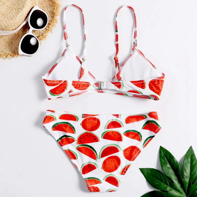 Сексуальный комплект бикини размера плюс женский купальник из двух частей