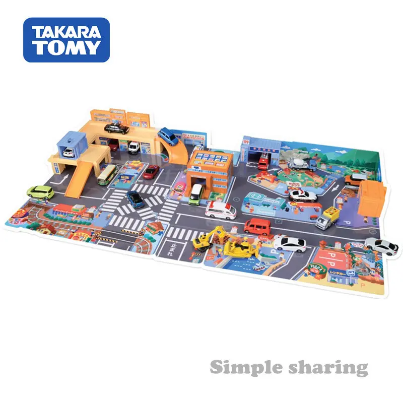 TAKARA TOMY Tomica garage модельный комплект горячая Распродажа детские игрушки смешные