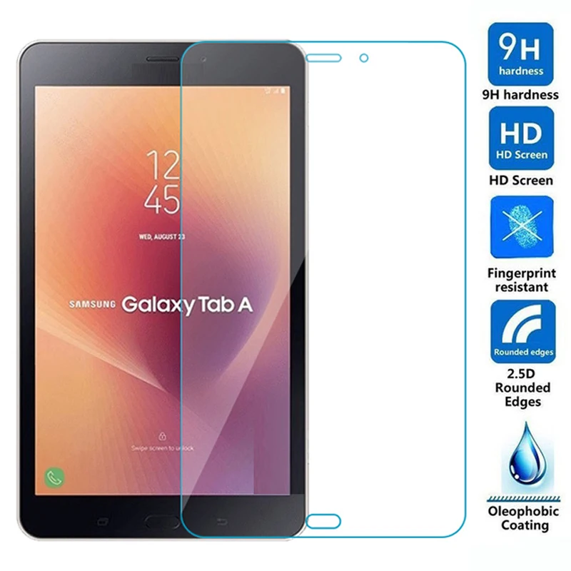 Закаленное стекло для samsung Galaxy Tab A 8,0 T380 T385 защитная пленка 9H протектор экрана планшета для SM-T380 SM-T385