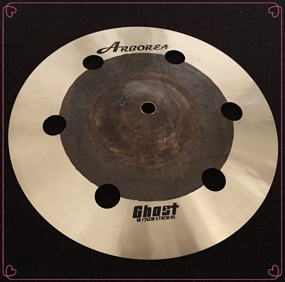 

Arborea Handmade Cymbal Ghost series 10" Ozone Cymbal For Drumset