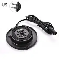 lamp RGB светодиодный светильник из вулканической смолы, лампа для аквариума, водонепроницаемый подводный Точечный светильник, украшение аквариума, воздушный камень, игрушка для рыбы - Испускаемый цвет: lamp
