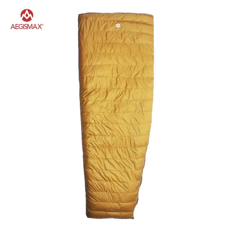 

AEGISMAX Outdoor Envelope 95% White Goose Down Sleeping Bag Camping Hiking Equipment FP800 M L