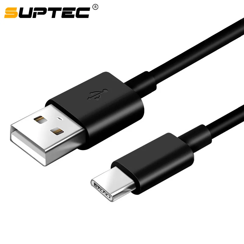 

SUPTEC USB Type C Cable Type-c Charger Cable For Galaxy Note S8 S9 Plus Xiaomi 6 Mi5 Huawei P10 P9 Oneplus 3 2 Nexus 5X 6P USB-C