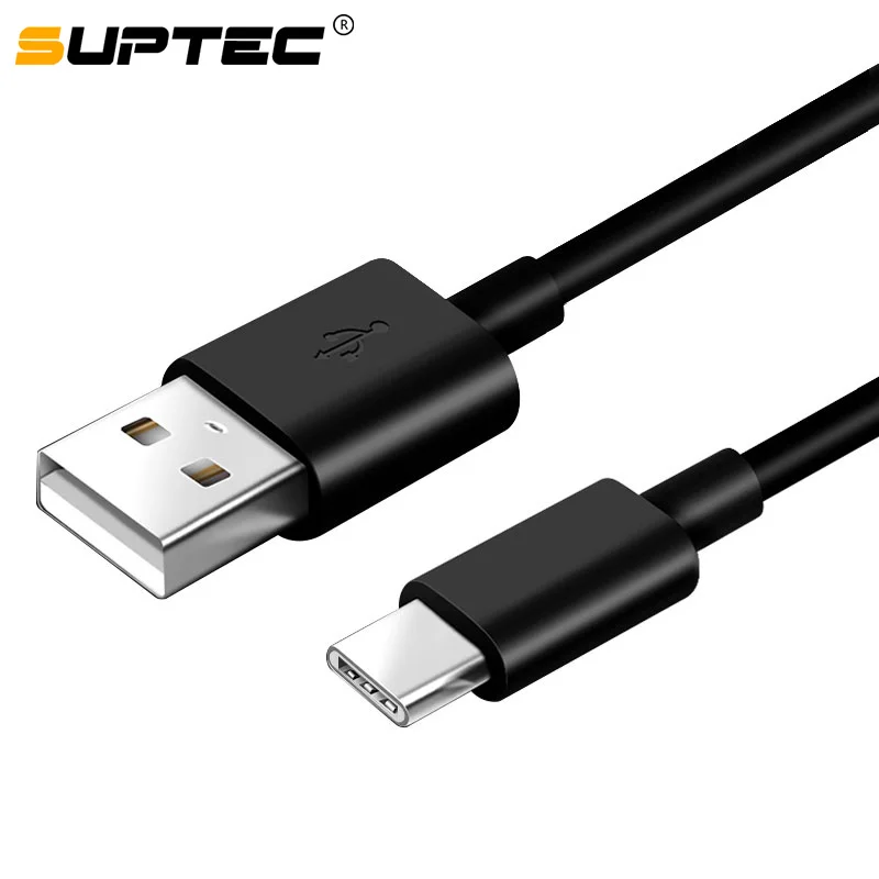 Кабель зарядный SUPTEC USB Type C для Galaxy Note S8 S9 Plus Xiaomi 6 Mi5 Huawei P10 P9 Oneplus 3 2 Nexus 5X 6P|Кабели