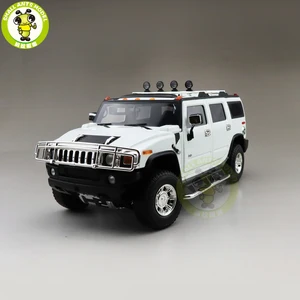 1/18 GreenLight Hummer H2 Diecast Model Car SUV Toys Kids Boys Girls Gifts White color 1/18 GreenLight Hummer H2 Diecast Model Car SUV Toys Kids Boys Girls Gifts White color