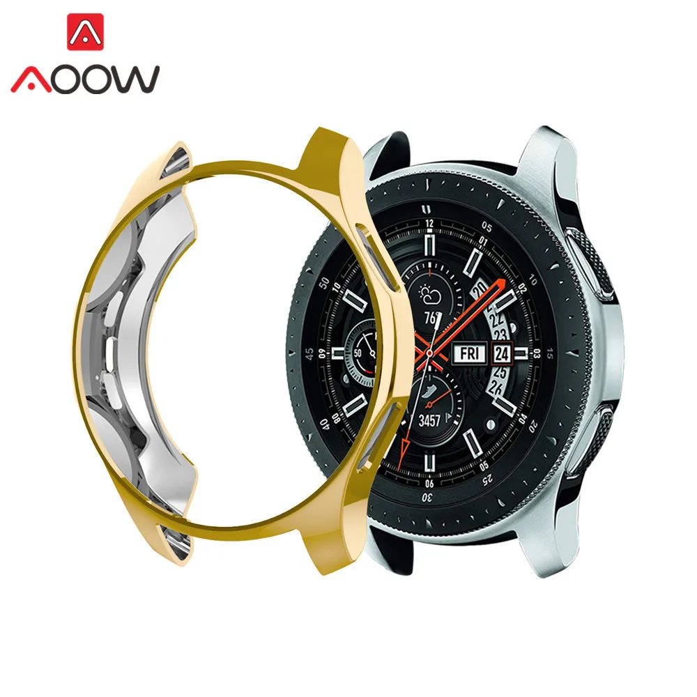 Мягкий ультратонкий защитный чехол из ТПУ для Samsung Galaxy Watch 42 мм 46 с полной защитой