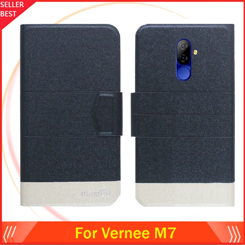 5 цветов Лидер продаж! Чехол Vernee M7 кожаный чехол для телефона Прямая поставка с