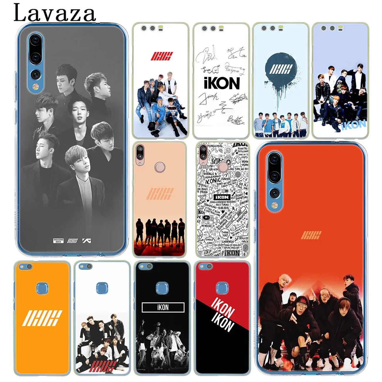 Жесткий чехол для телефона Lavaza music ikon kpop Huawei Y9 Y7 Prime 2018 2019 Honor 20 10 8 8A 8X 9X 9 Lite 7C 7X 7A