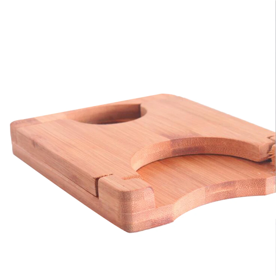 Деревянная подставка для крышек кастрюль Basedidea складная многофункциональная