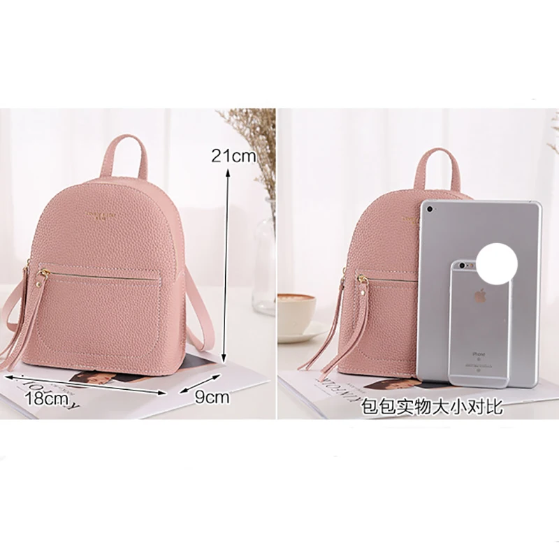 Fanous брендовый маленький рюкзак для девочек-подростков модная повседневная